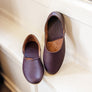 CHARLES Mens Leather Slippers