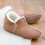GLOW Womens Sheepskin Bootie Slippers